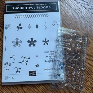 Stampin' Up! Thoughtful Blooms Floral Stamp Set